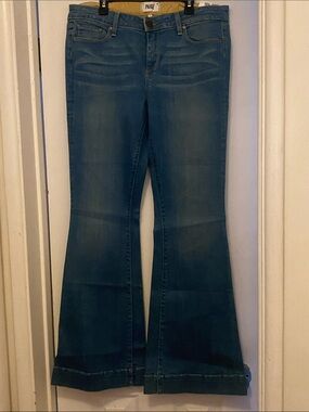 PAIGE Light Blue High-Rise Jeans Size 32!